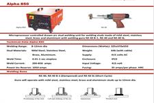 Mua bán cho thuê máy hàn bulong, máy hàn ốc răng, máy hàn stud bolt