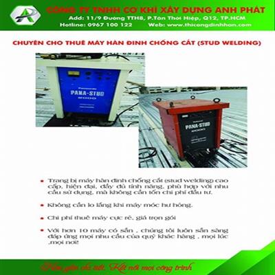 CHO THUÊ MÁY BẰN ĐINH HÀN-ĐINH CHỐNG CẮT